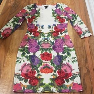 Floral Bodycon Dress H&M